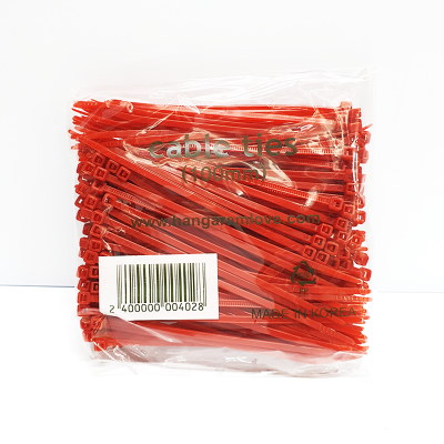 케이블타이(레드) 이미지