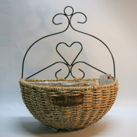 사이즈  높이 13m(손잡이높이까지 34.8cm)
            지름 29cm(15.5cm)
인초 네추럴 자연색상