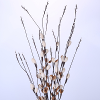 사이즈 약80cm
3줄기(1줄기에 4가지)
가지는 와이어로 처리되어 있어서 길이는 조절할 수 있습니다.
크기와 모양 사이즈가 
균일치 않아 오차범위 포함 기재됩니다. 
